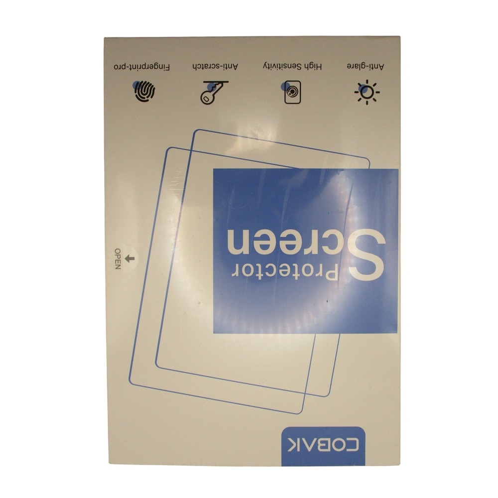 7" CoBak 2Pk 9H Hardness Screen Protector Ultra Clear Anti Glare Tablet E-Reader